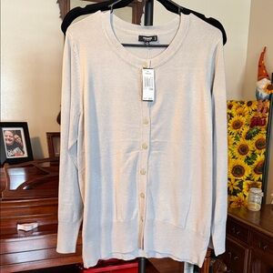 Premise Women's Cardigan in Light Gray
